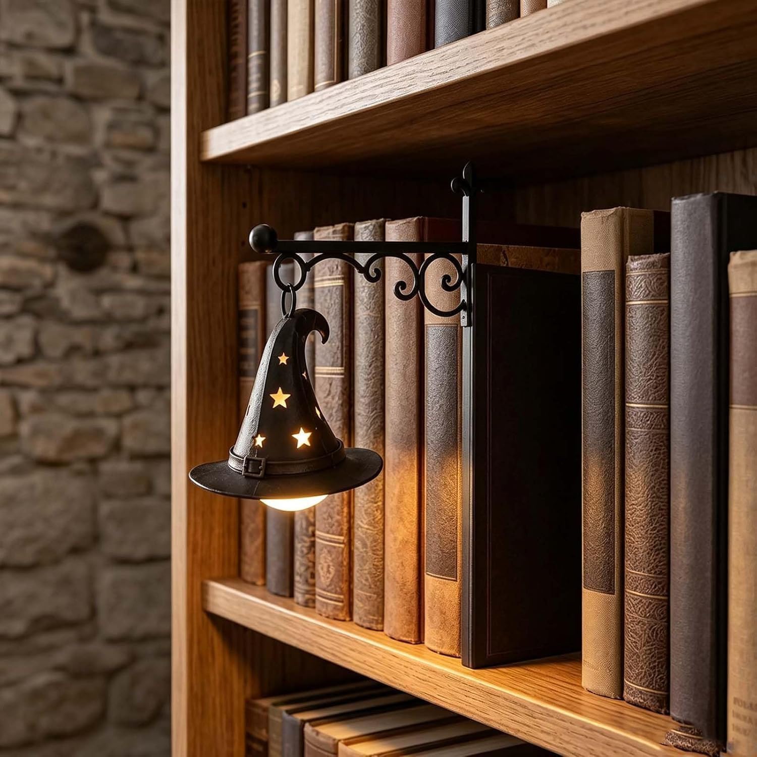 Home Decor Lamp - Lámpara de Librería Mágica Multifuncional, Iluminación