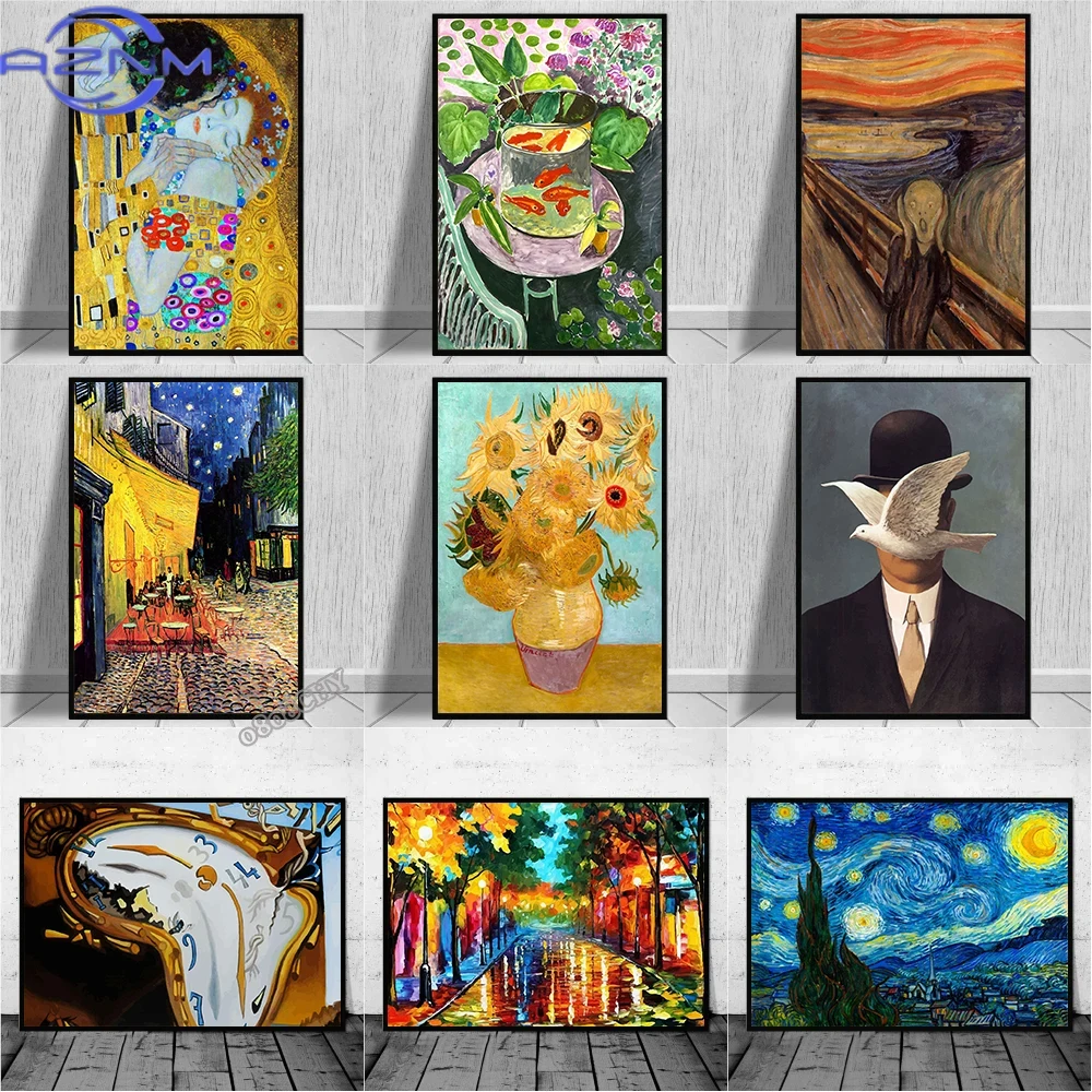 Watercolor Poster Print - Cuadros de Arte de Artistas Famosos