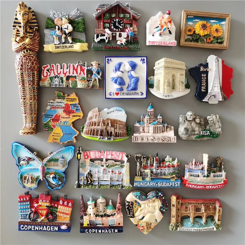 Germany Home Decor - Imán egipcio para nevera, Suiza, Estonia,