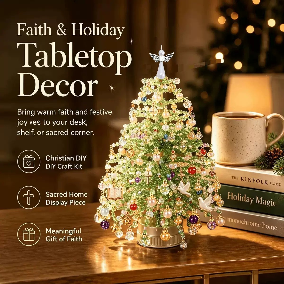 Home Decor Xmas Gifts - Kit de manualidades para crear adornos