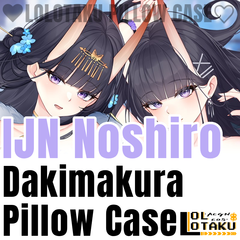 Home Decor Xmas Gifts - Funda de almohada Dakimakura IJN Noshiro
