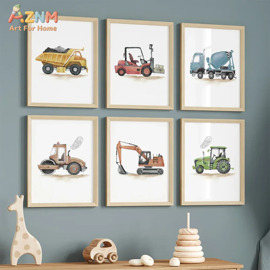 Home Decor Japandi - 6 piezas de pósteres decorativos nórdicos