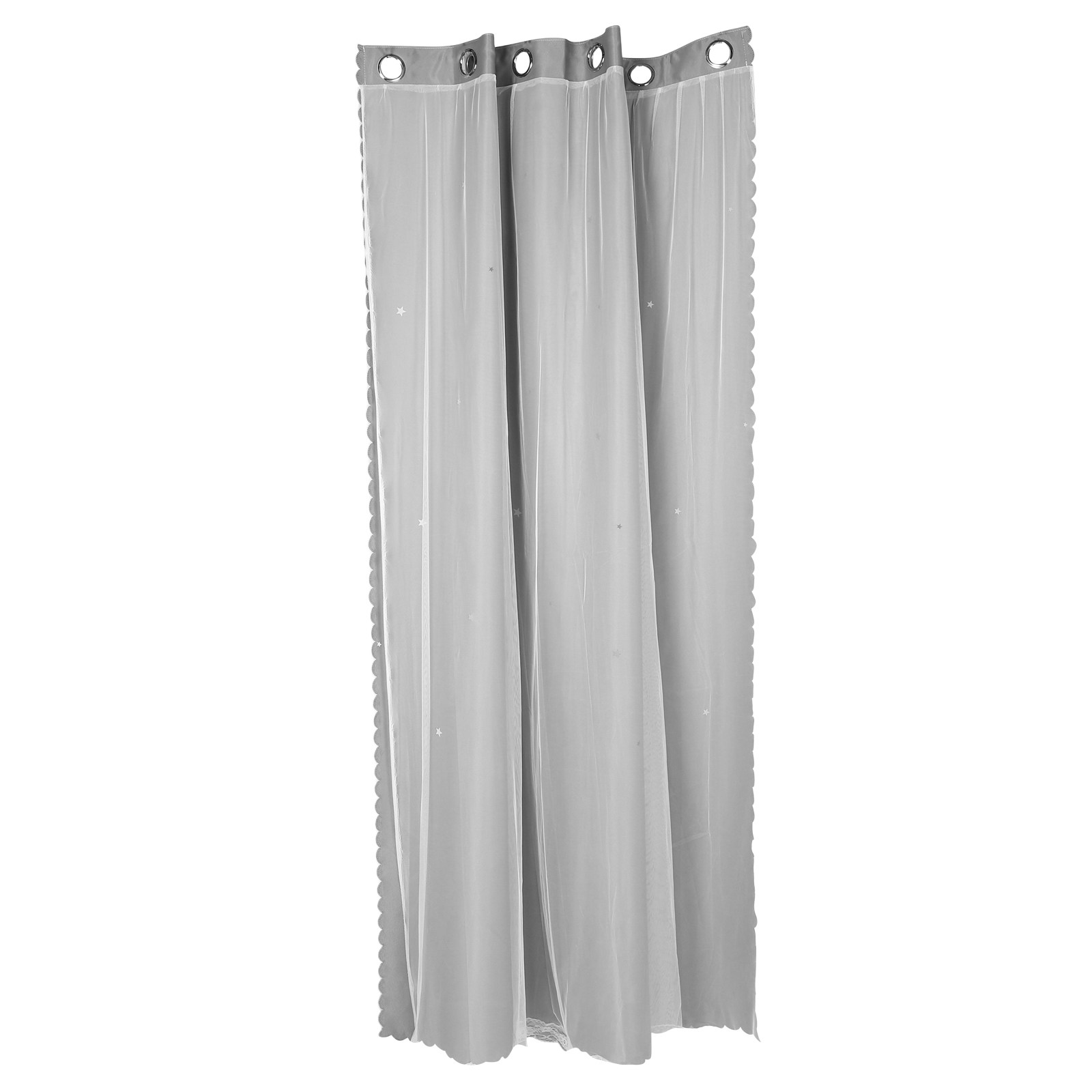 Home Decor Curtains - Cortinas Opacas de Doble Capa con