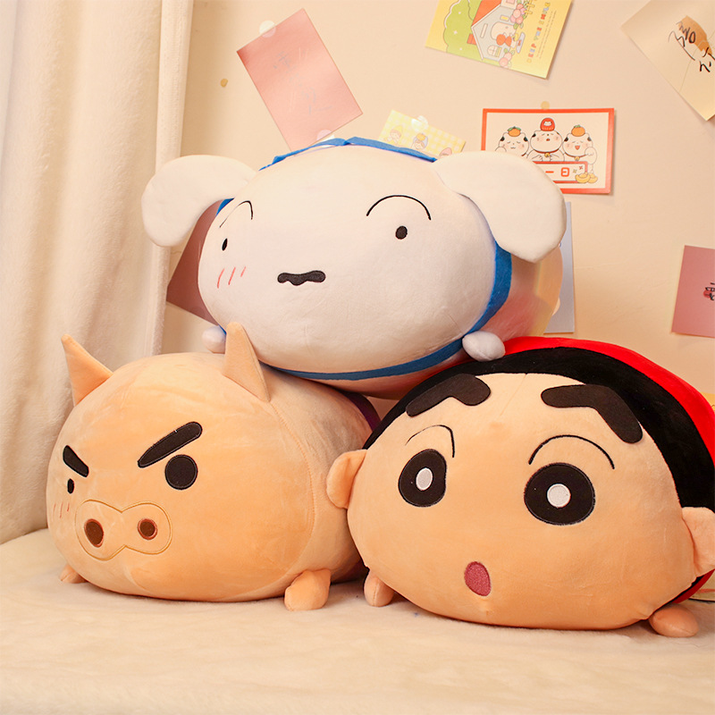 Decorative Throw Pillow - Figuras de Anime Crayon ShinChans de