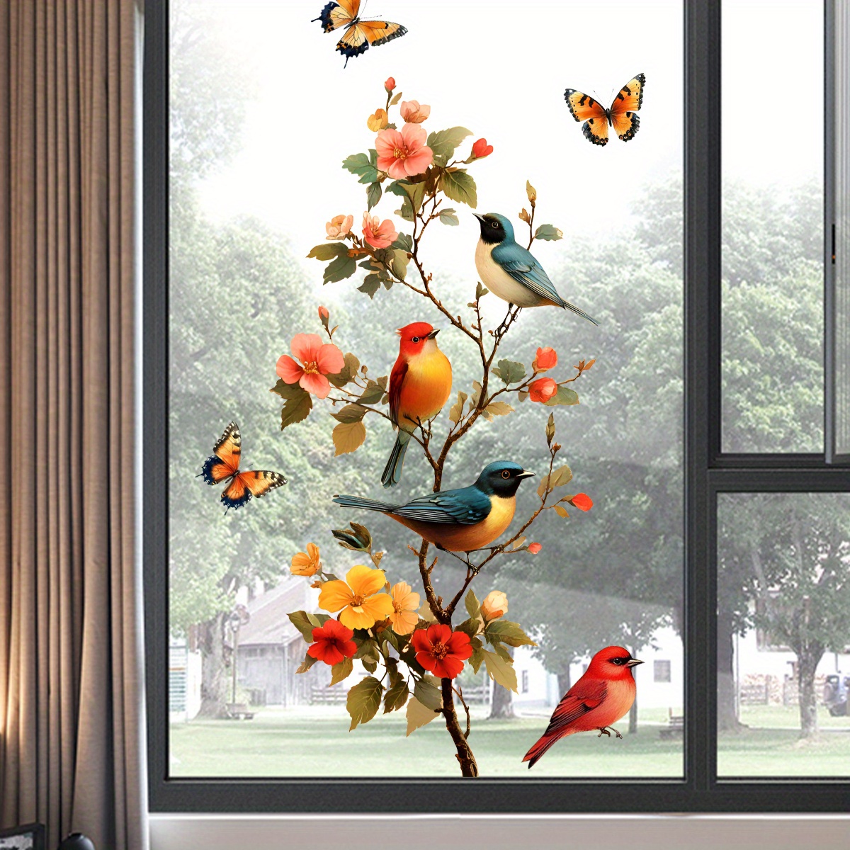 Home Decor Window Blinds - 1 pieza de adhesivo decorativo para