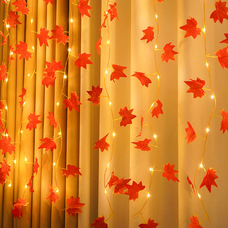 String Curtain Light - Guirnalda de luces LED de ratán