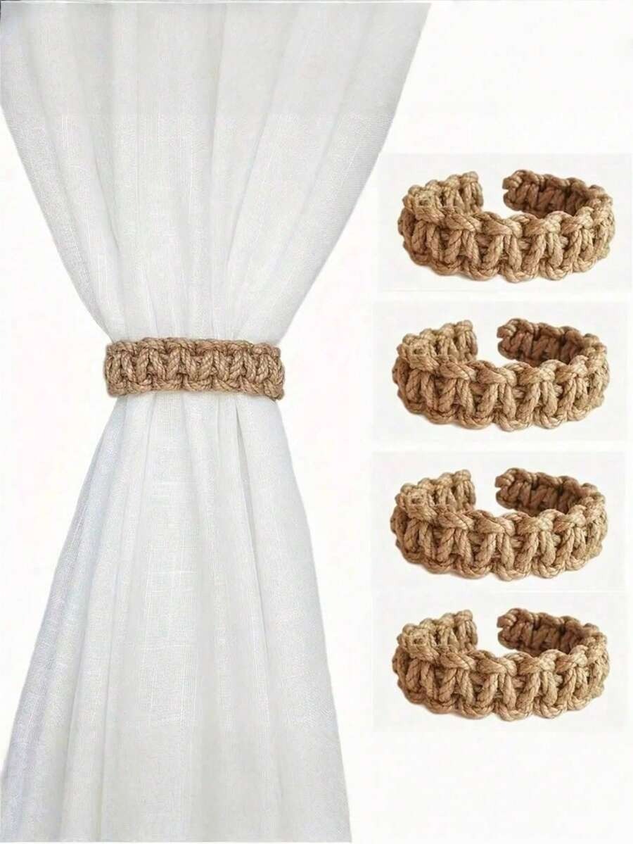 Home Decor Curtains - 1/2/4 unidades de sujetadores de cortina,
