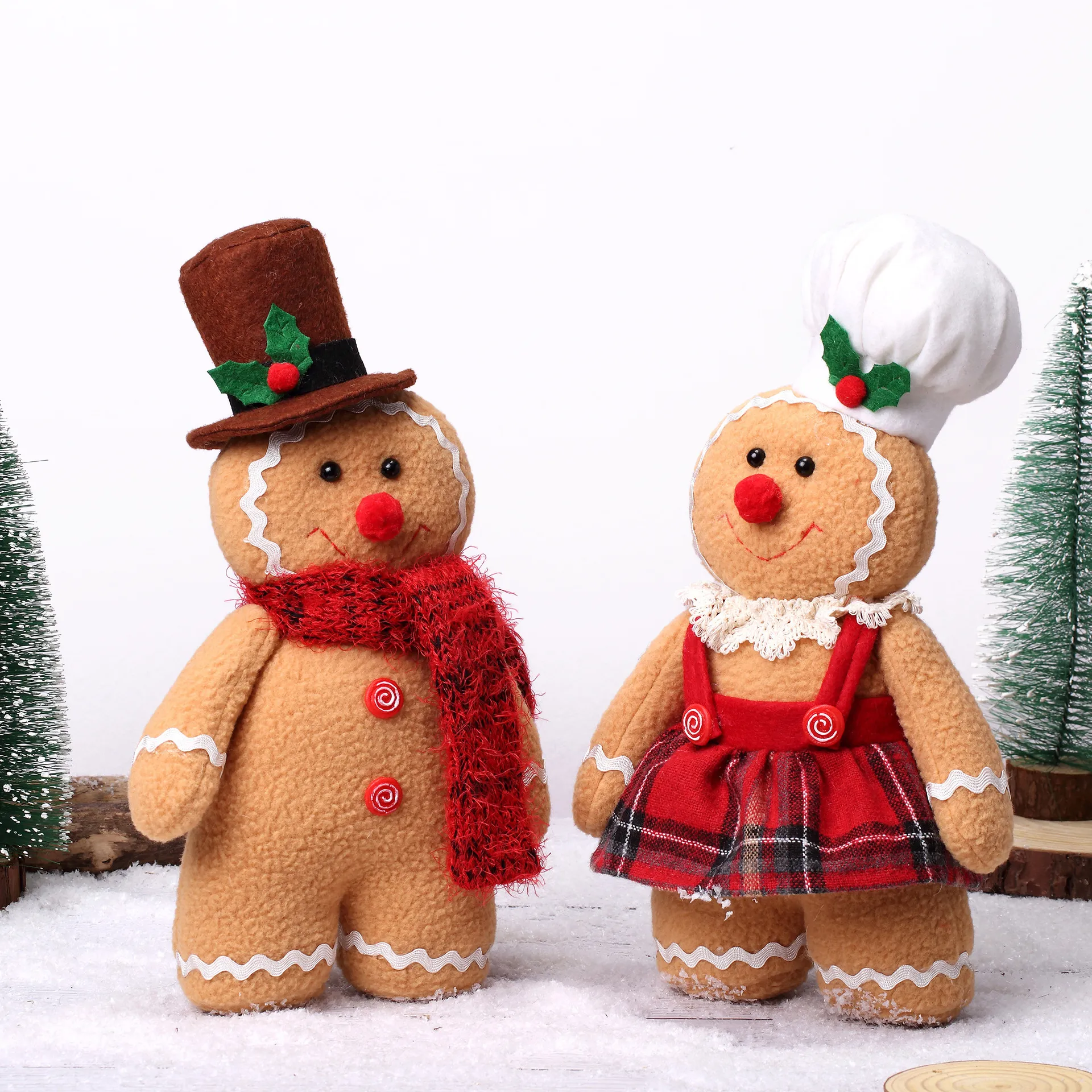 Home Decor Xmas Gifts - Muñeco Grande de Jengibre, Muñecos de