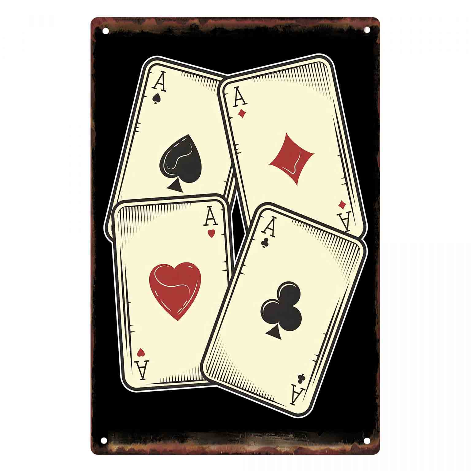 Home Decor Games Free - Letrero Metálico Decorativo 2D Plano de