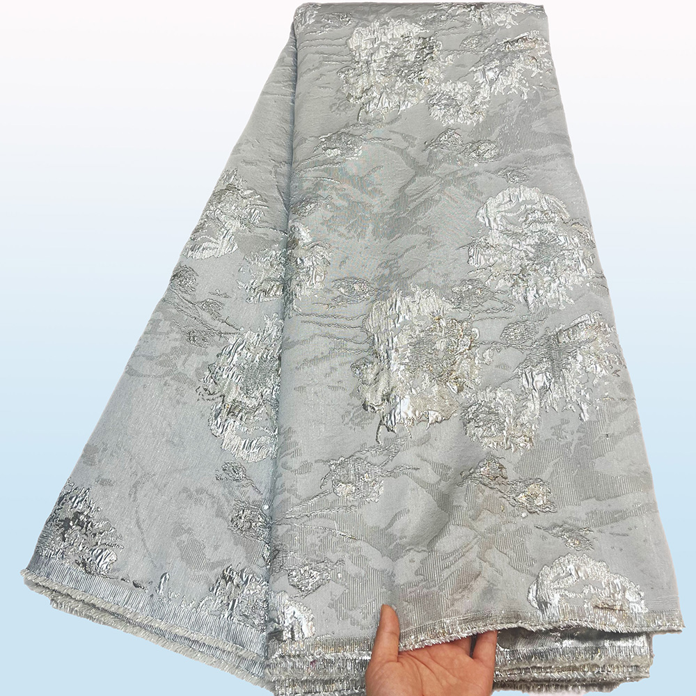 Home Decor Curtains - Tela de Encaje Jacquard de Alta