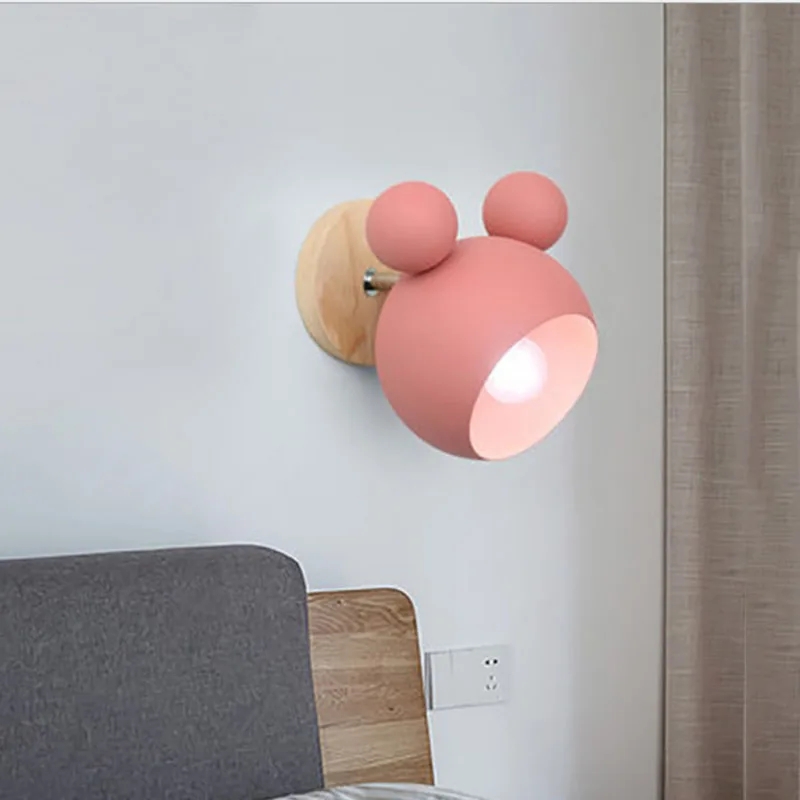Home Decor Lamp - Lámpara de Pared Nórdica Macaron, Decoración