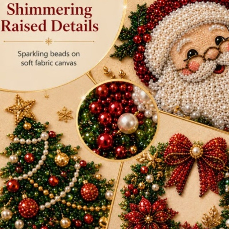 Home Decor Xmas Gifts - Kit de pintura 3D con perlas