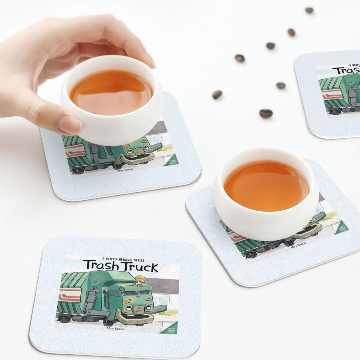 Home Decor Netflix - Posavasos de PVC con diseño de