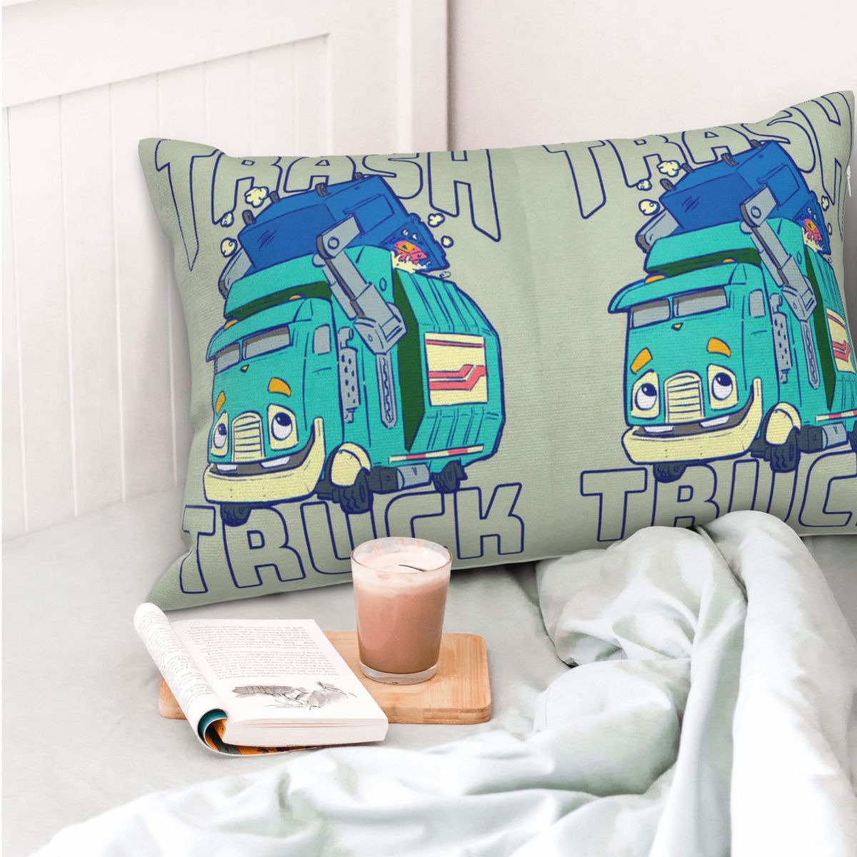 Home Decor Netflix - Funda de almohada rectangular con dibujo