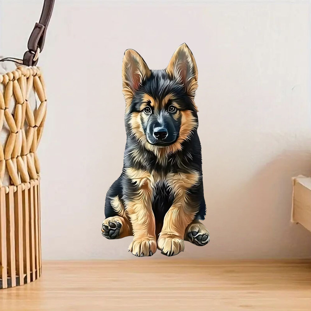 Germany Home Decor - Pegatina grande de perro pastor alemán,