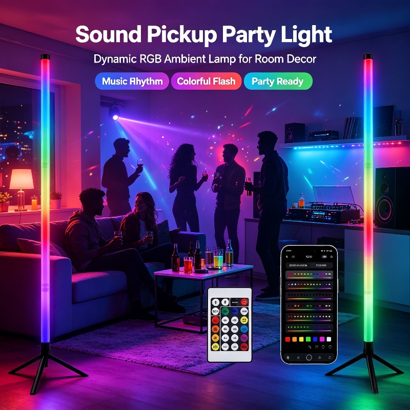 Home Decor Lamp - Lámpara de Esquina RGB de 120