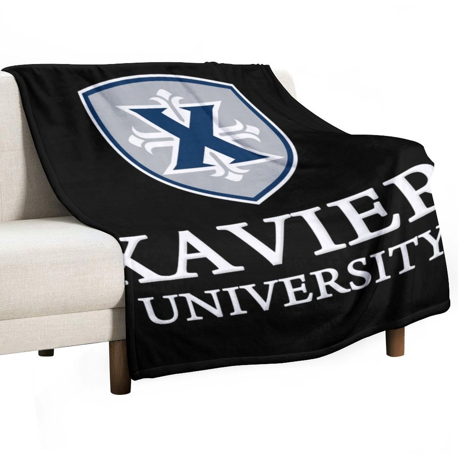Xavier Home Decor - Manta de la Universidad Xavier, colcha