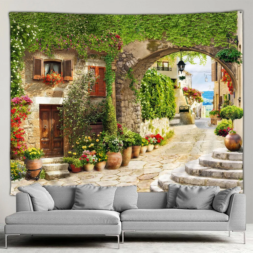 Home Decor Indonesia - Póster de jardín al aire libre,