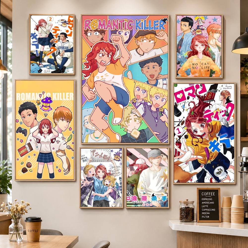 Home Decor Netflix - Póster de Anime Romantic Killer Anzu