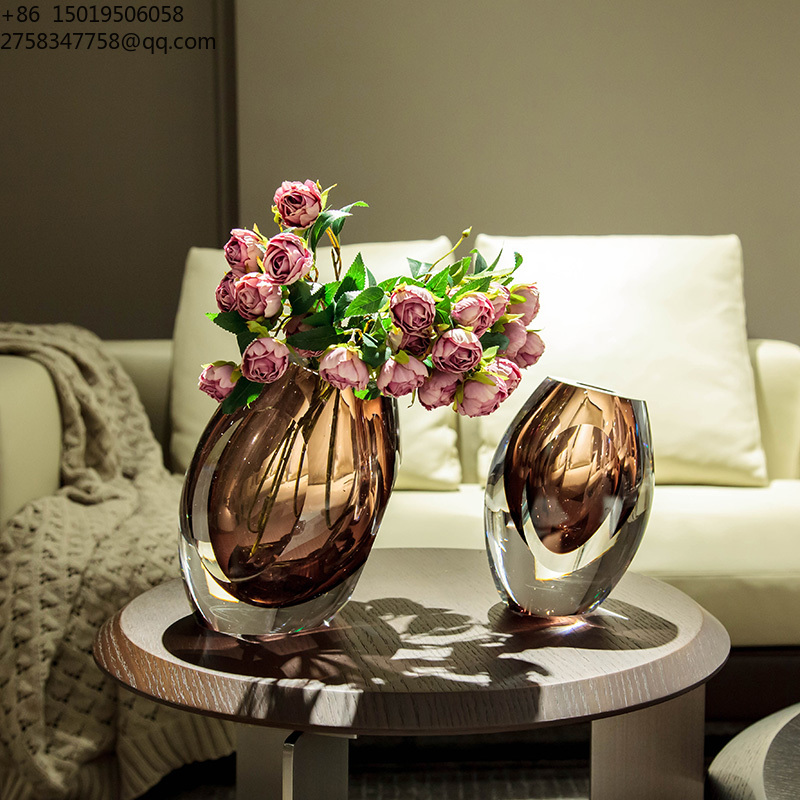 Home Decor Vase - Jarrones de Vidrio Creativos de Estilo