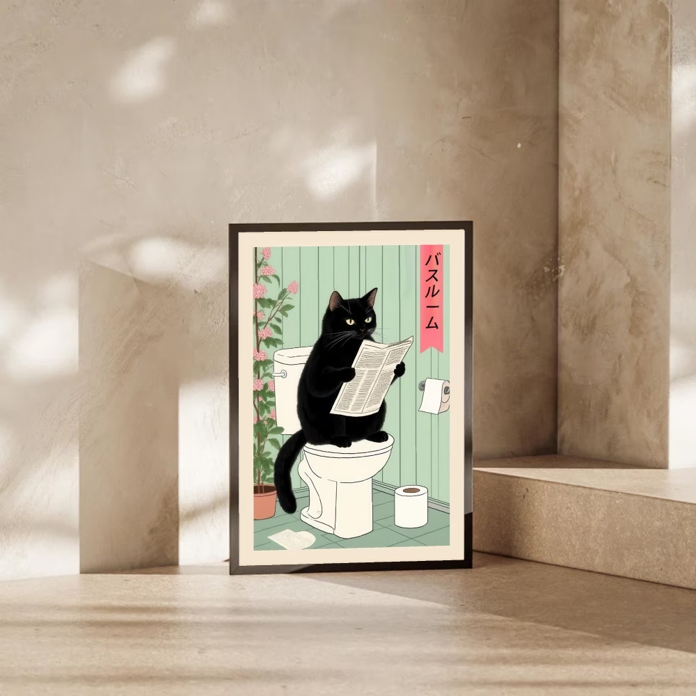 Cuadro moderno, retro e intere - Home Decor Cat reseña y precio