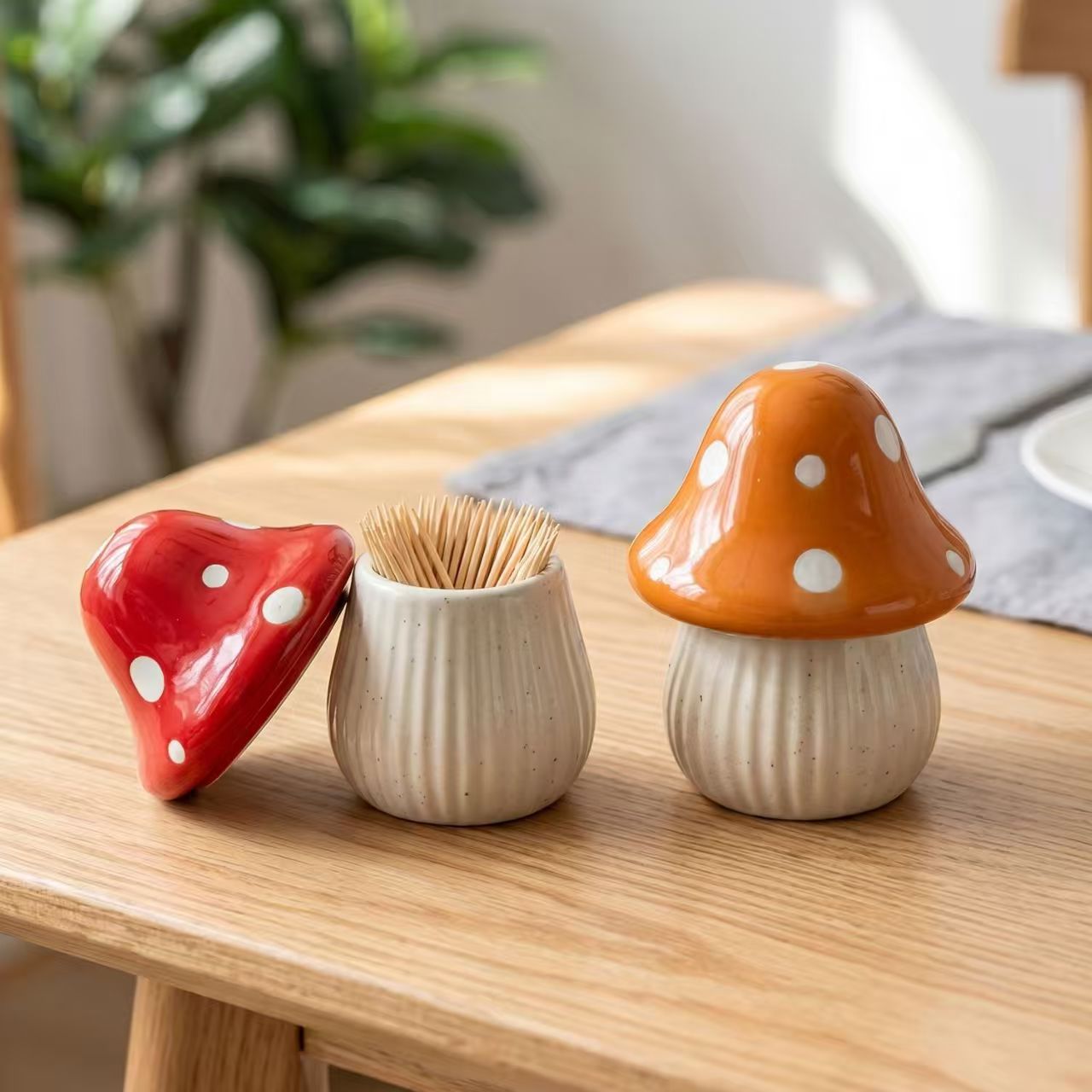 Tarro de cerámica con diseño d - Home Decor Organizer reseña y precio