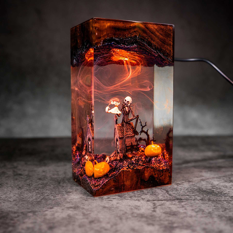 Lámpara de Resina para Mesa, F - Home Decor Lamp reseña y precio