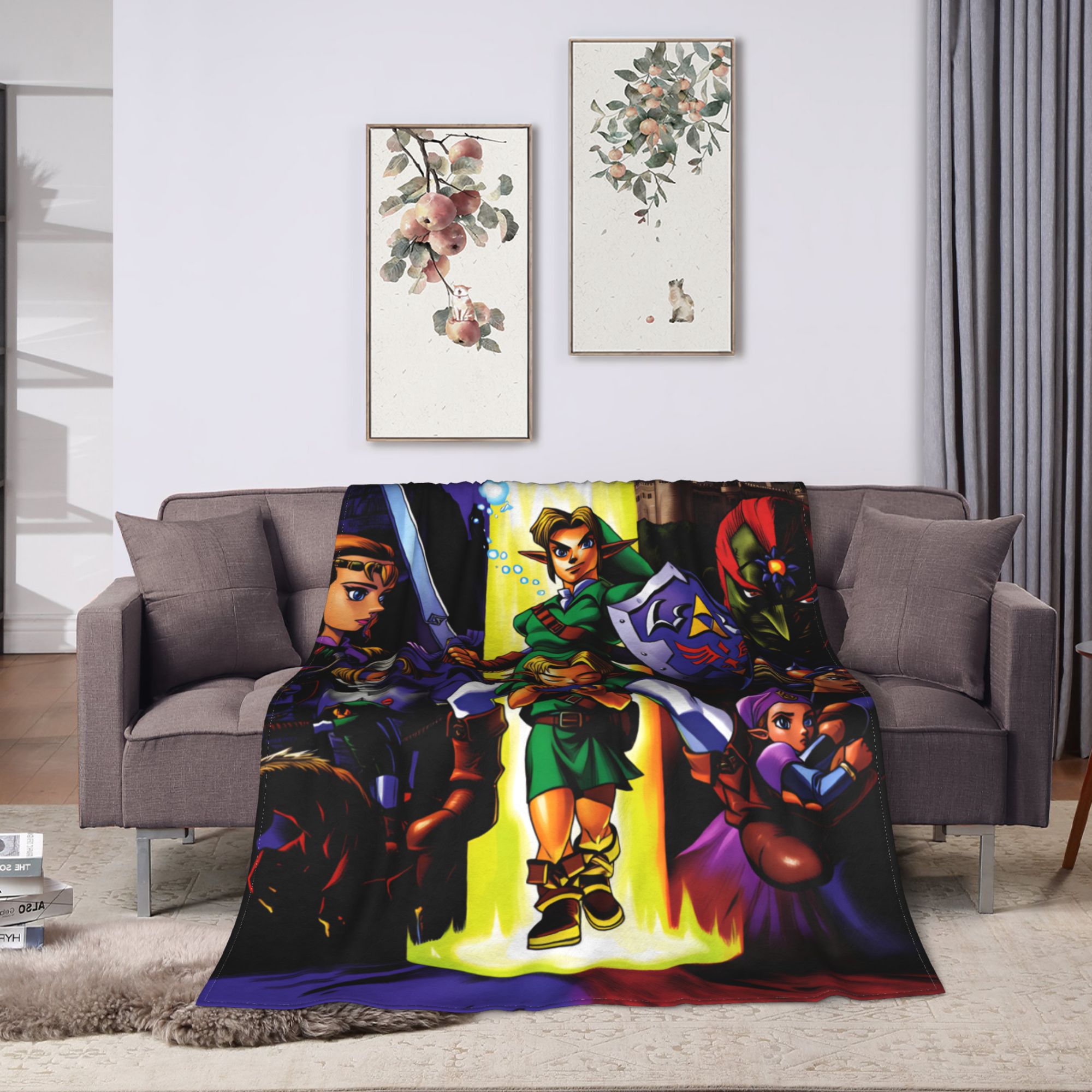 Manta suave y cálida de dibujo - Home Decor Fallout 4 reseña y precio