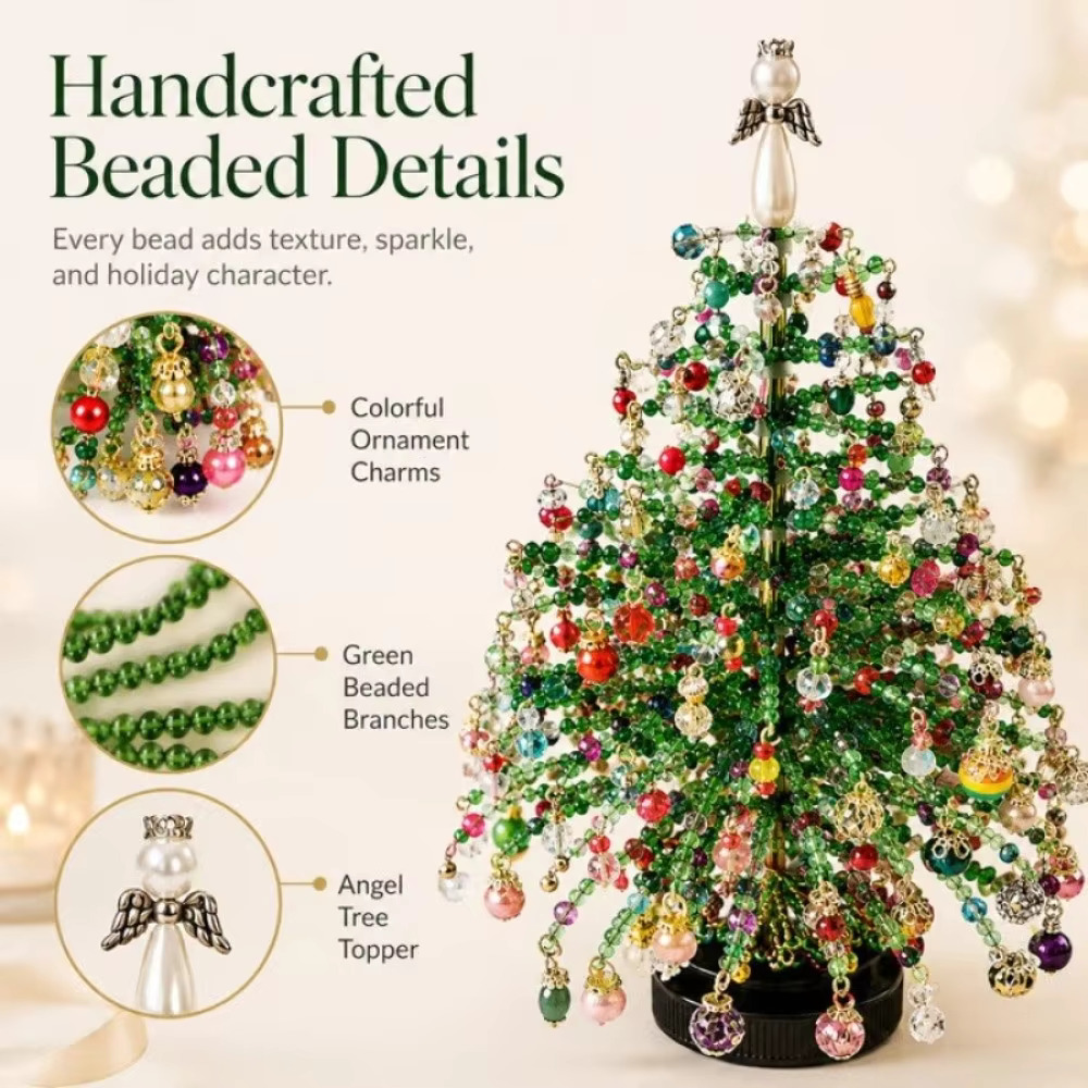Kit de cuentas para árbol de N - Home Decor Xmas Gifts reseña y precio