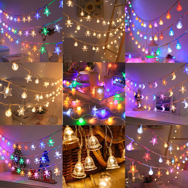 Guirnalda de luces LED con for - String Curtain Light reseña y precio