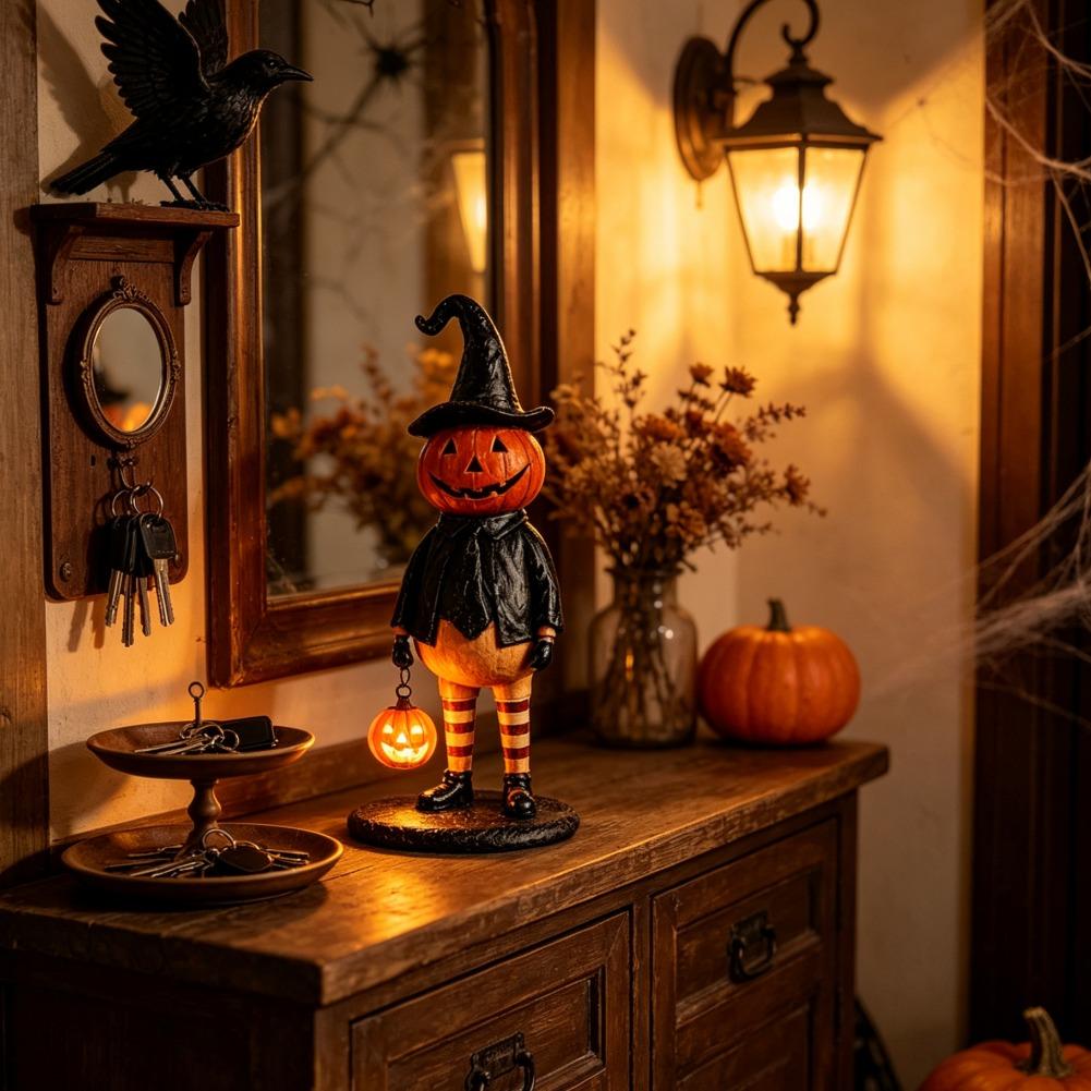 Figura de calabaza de Hallowee - Home Decor Fallout 4 reseña y precio