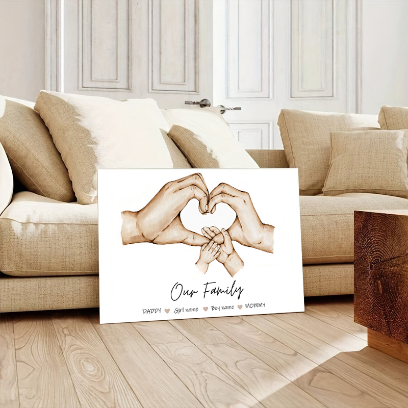 Póster personalizado de mano f - Home Decor Japandi reseña y precio