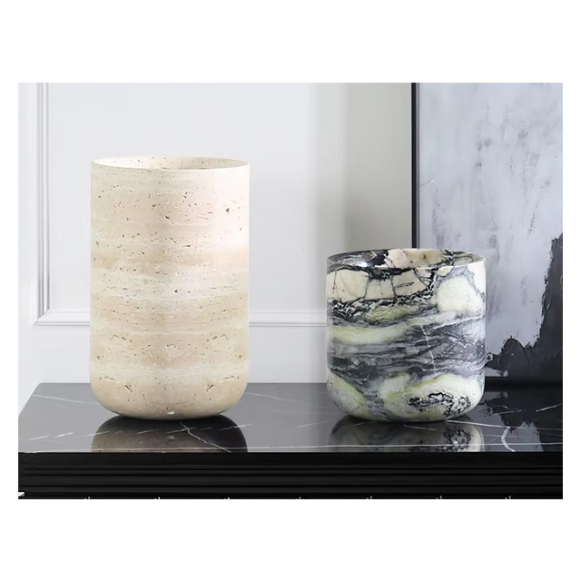 Jarrón de Mármol Natural Perso - Home Decor Vase reseña y precio
