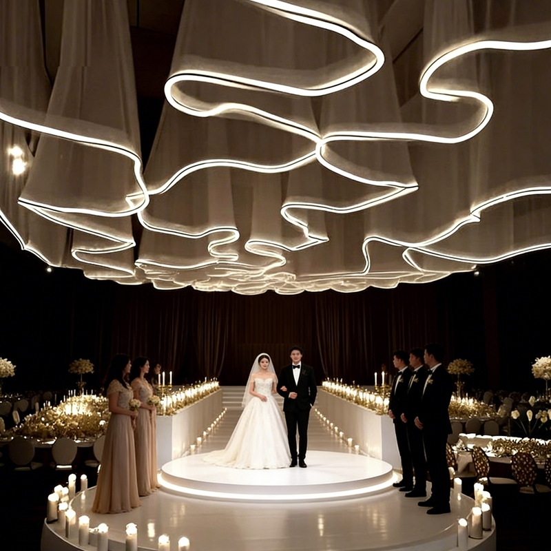 Cortinas de Gasa LED Coloridas - String Curtain Light reseña y precio