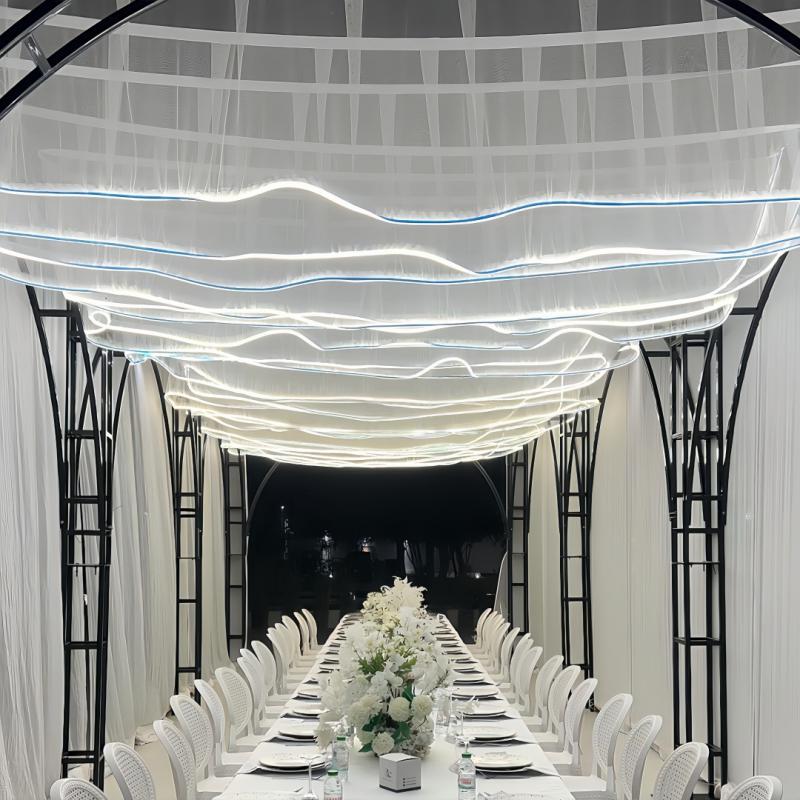 Cortinas de Gasa LED Coloridas - String Curtain Light reseña y precio