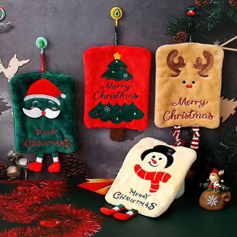 Toalla de Mano Colgante Navide - Home Decor Xmas Gifts reseña y precio