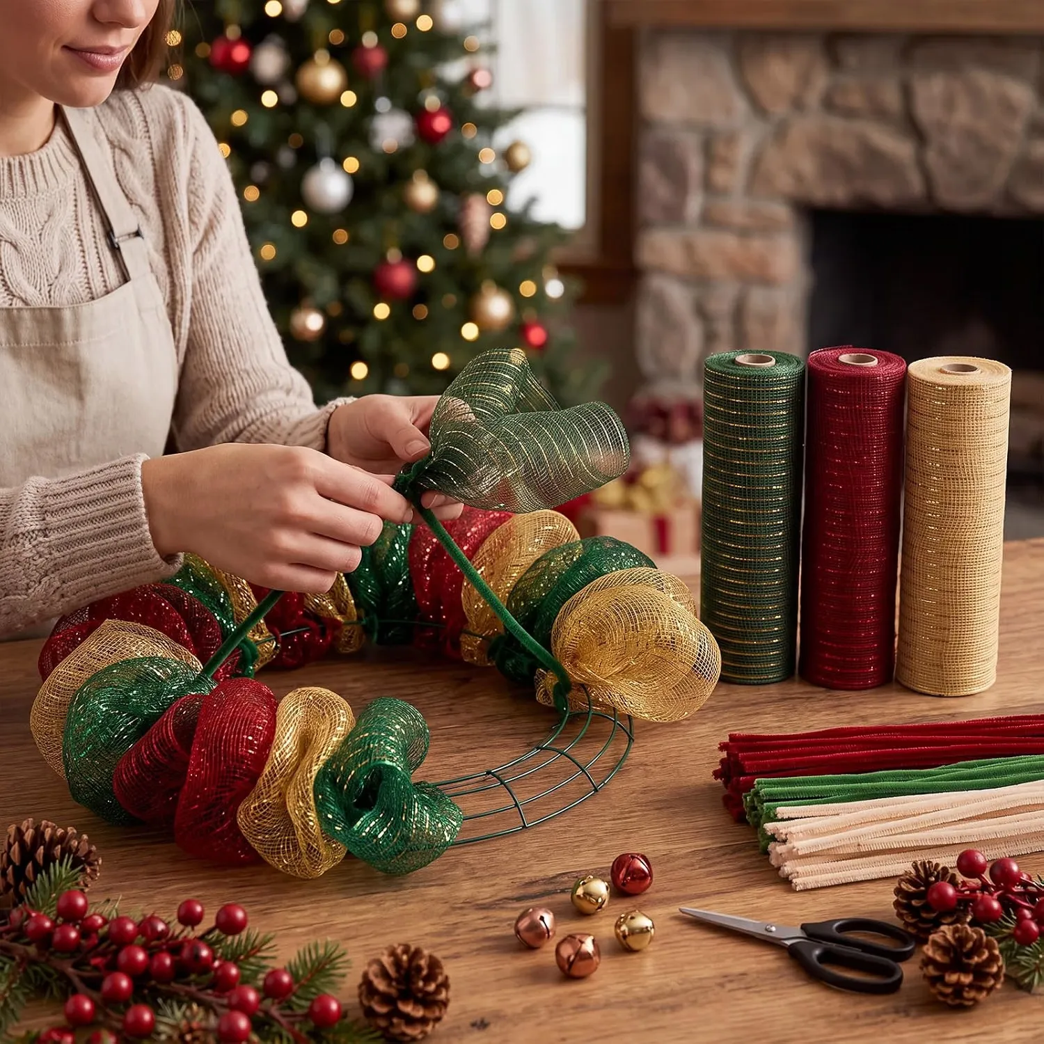 1 rollo de cinta de rejilla pa - Home Decor Xmas Gifts reseña y precio