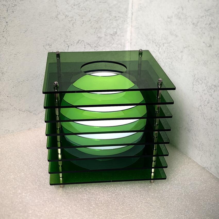 Lámpara de Acrílico Verde de M - Home Decor Lamp reseña y precio