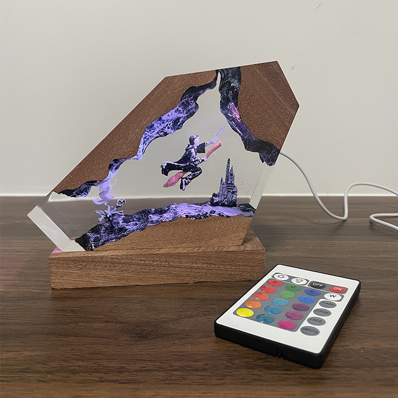 Lámpara de Resina Epoxi con Di - Home Decor Resin reseña y precio