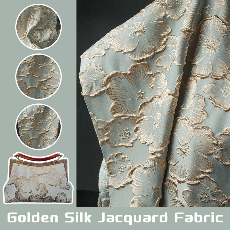 Tela Jacquard de flor de cirue - Home Decor Curtains reseña y precio