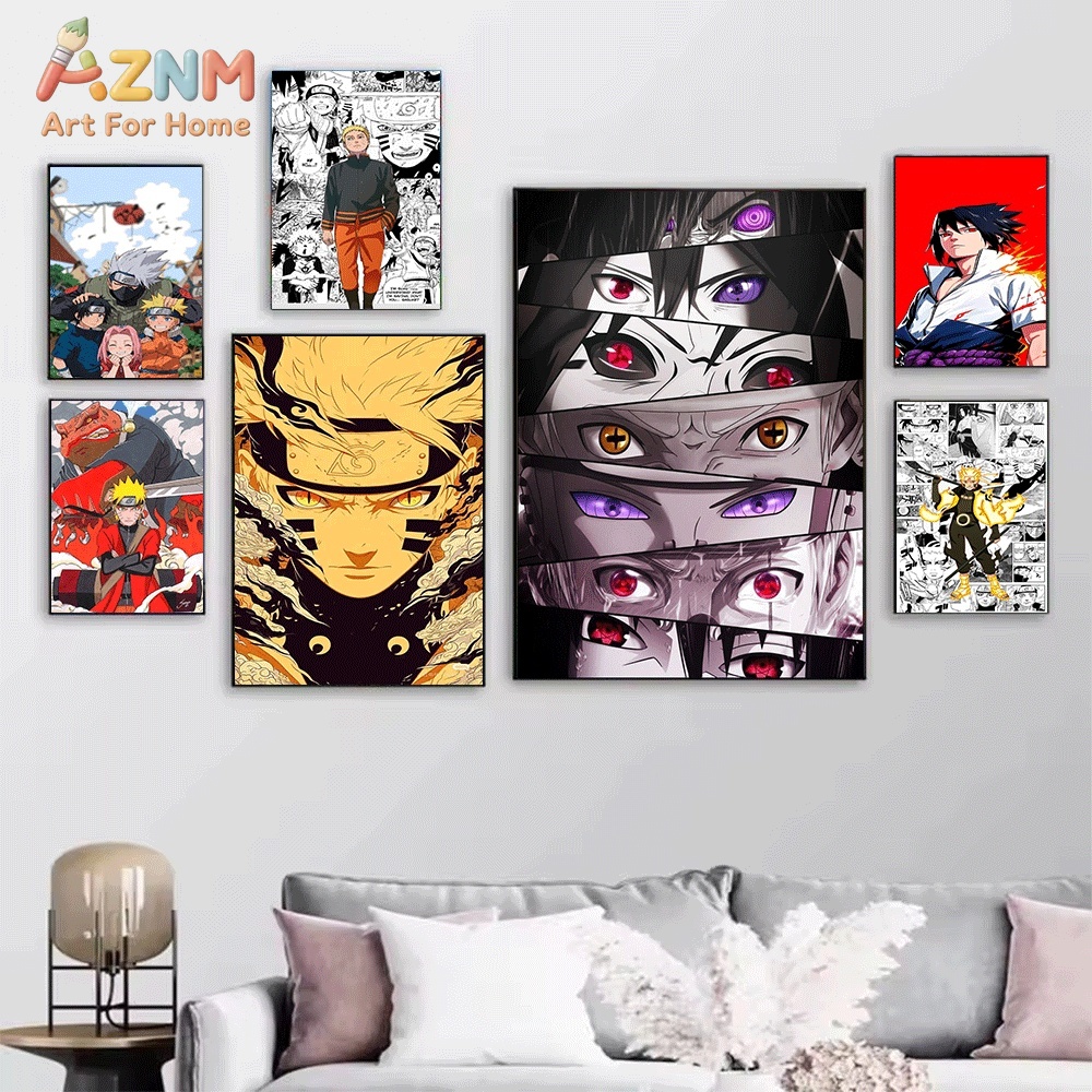 AZNM Naruto Yamanaka Ino, Impr - Watercolor Poster Print reseña y precio