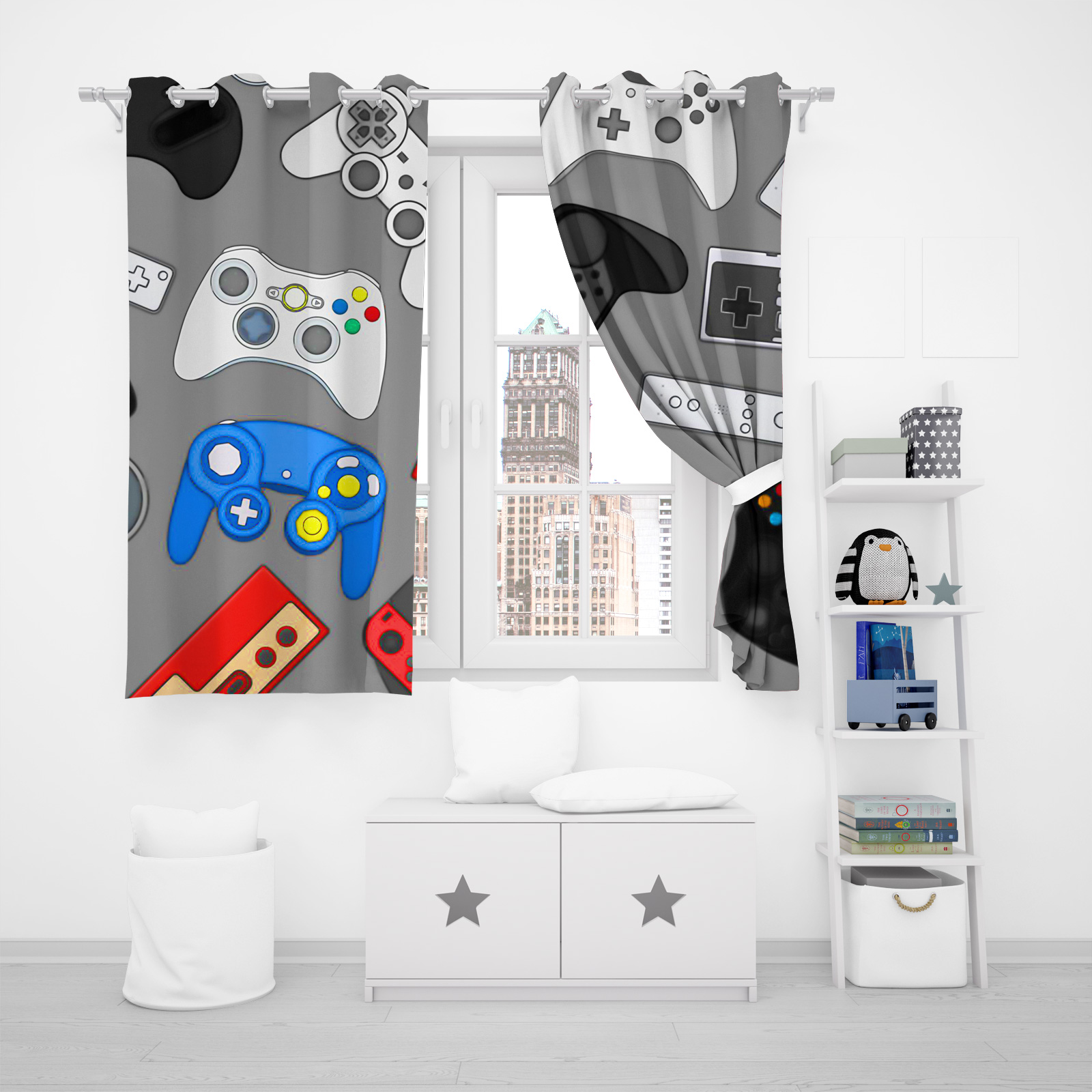 Gamepad decoración del hogar c - Home Decor Curtains reseña y precio
