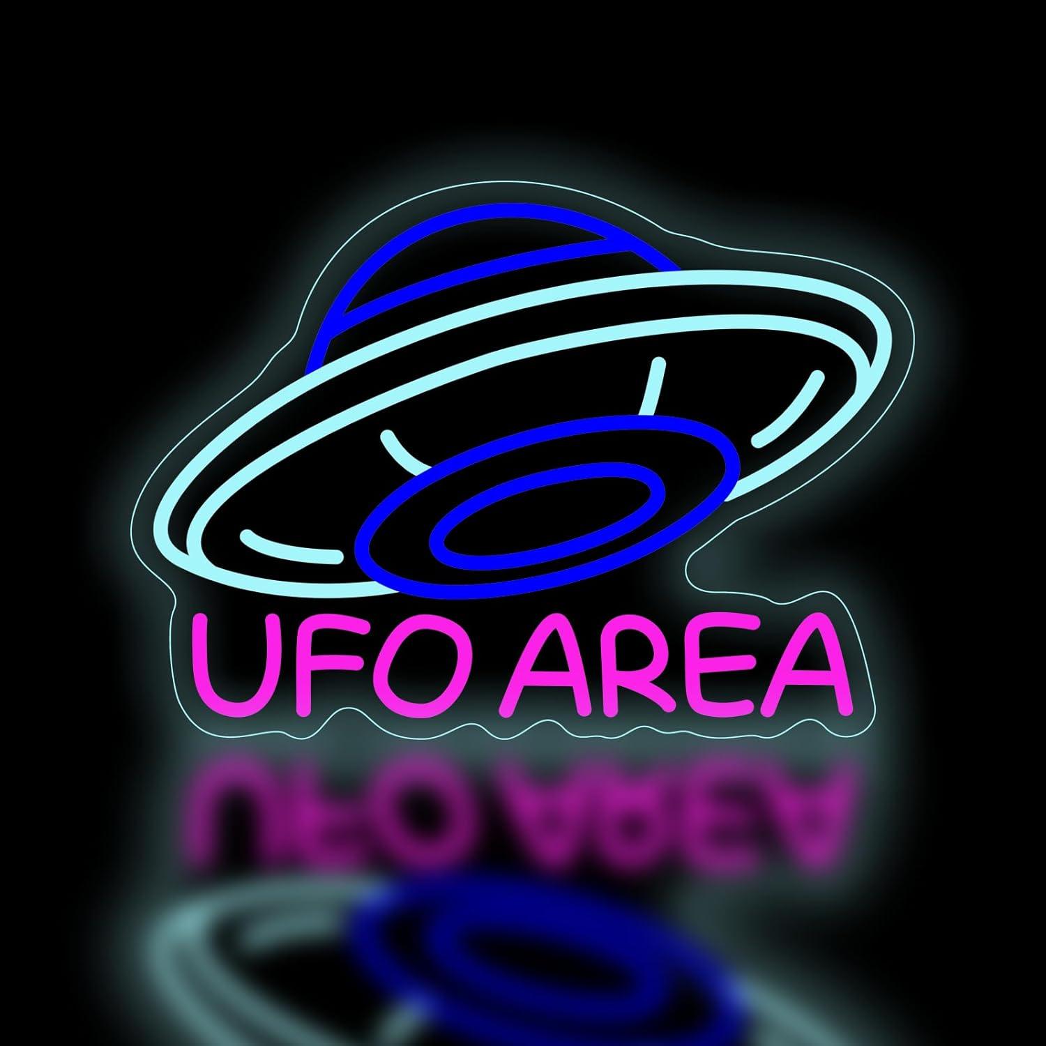 Letrero de Neón UFO AREA, Nave - Home Decor Lamp reseña y precio