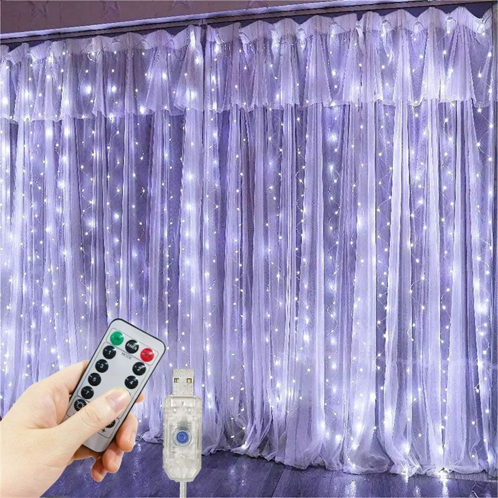 Guirnalda de Luces LED USB con - String Curtain Light reseña y precio
