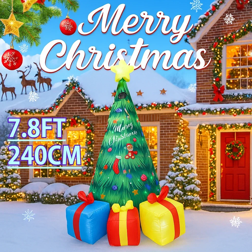 Árbol de Navidad inflable de 7 - Home Decor Xmas Gifts reseña y precio