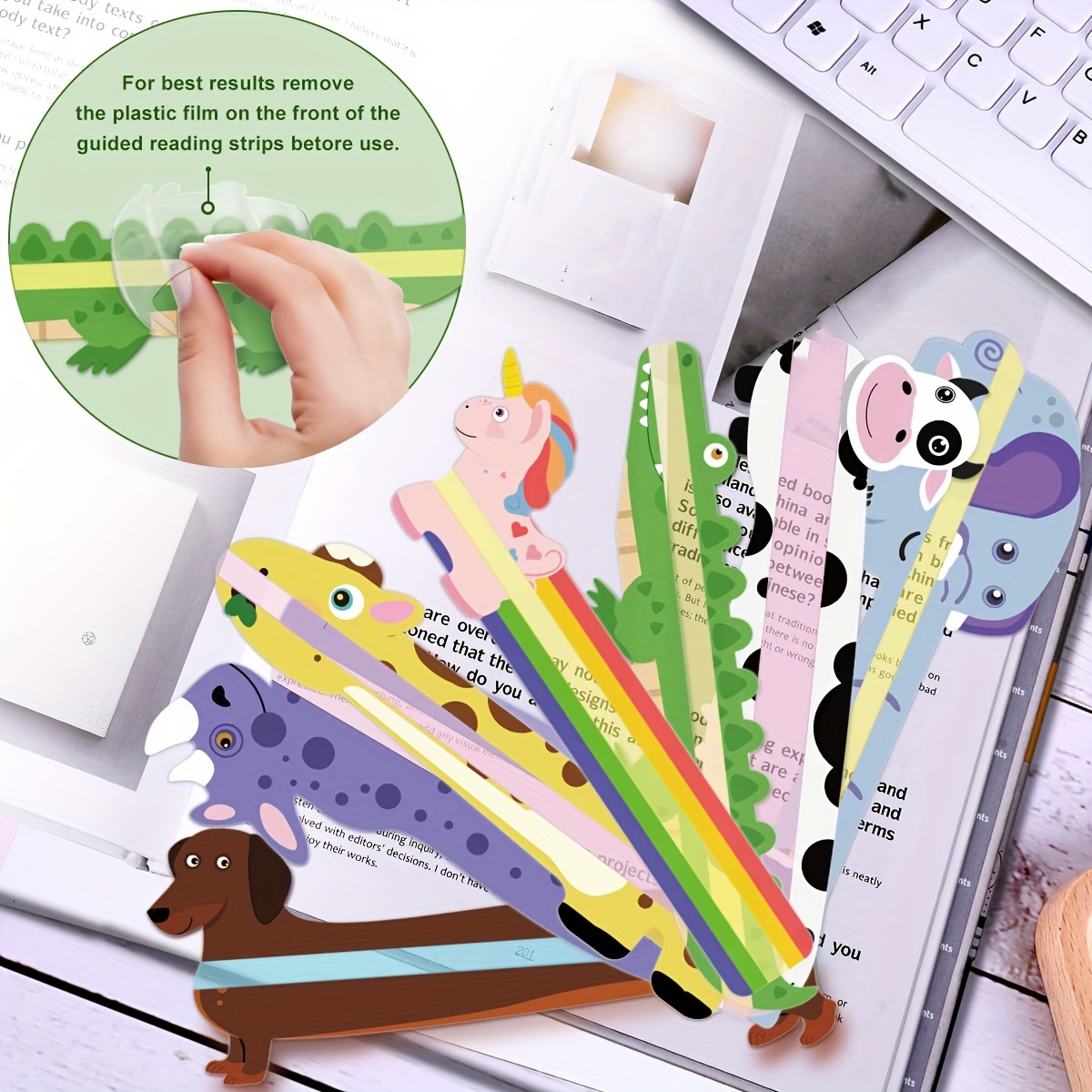7 tiras con diseños de animale - Home Decor Online reseña y precio