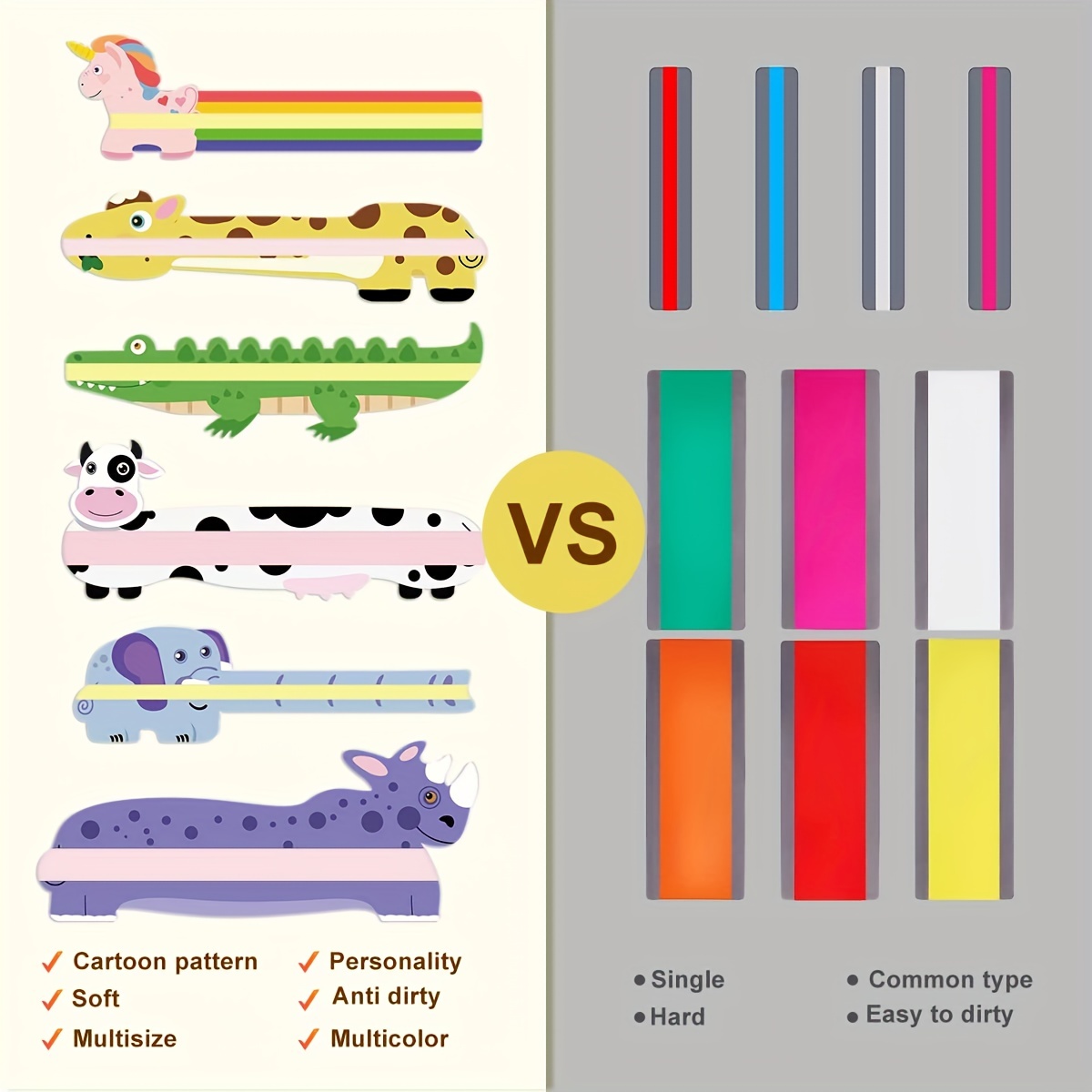 7 tiras con diseños de animale - Home Decor Online reseña y precio