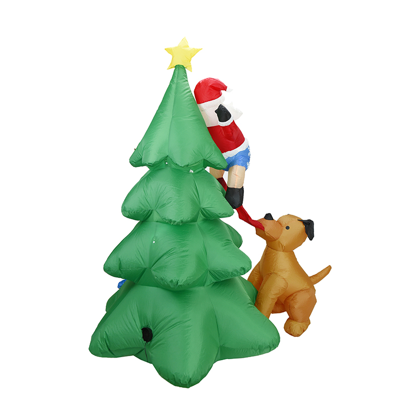 Inflable Navideño de 6.5 pies, - Home Decor Xmas Gifts reseña y precio