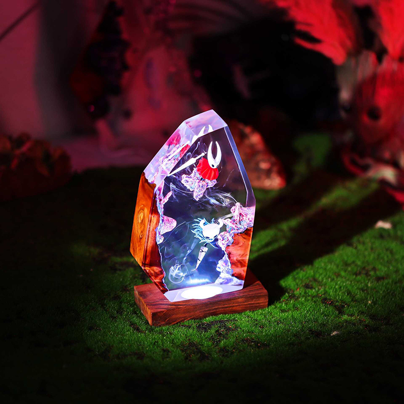 Lámpara de Resina con Figura d - Home Decor Lamp reseña y precio