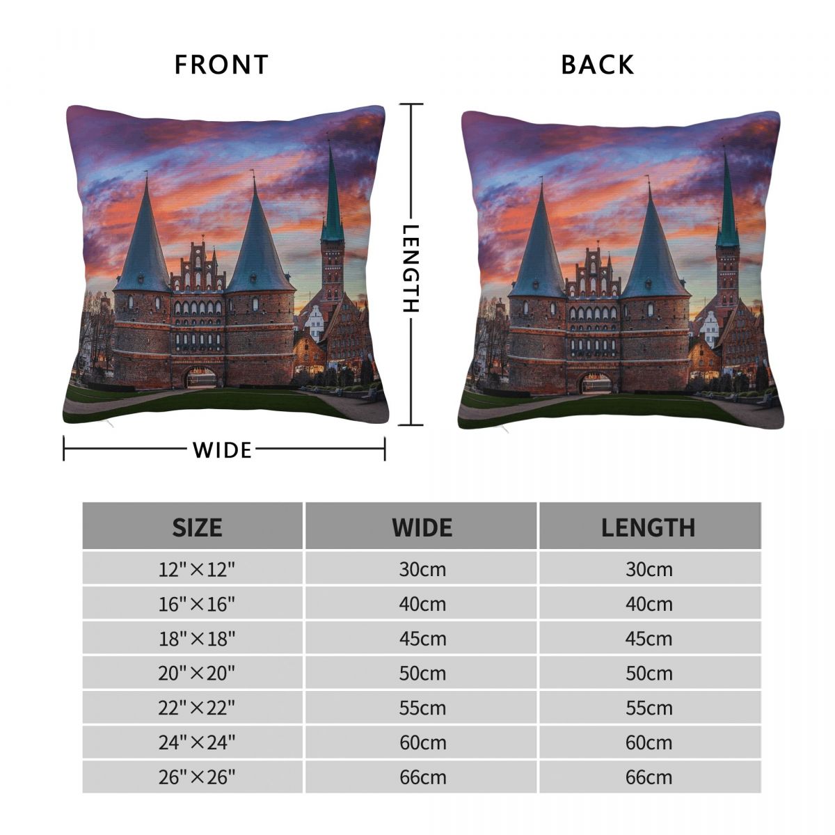 Holstentor In Lﾨbeck Germany F - Germany Home Decor reseña y precio